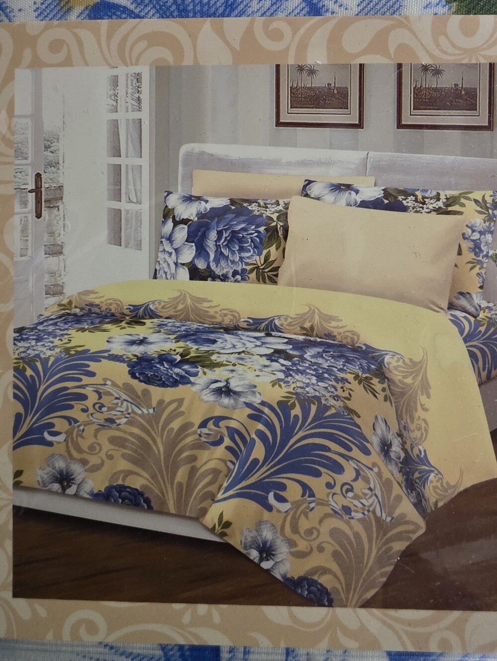 Bella Collection Exclusive Designed Bedding Sheet Set 6 Pieces King Size